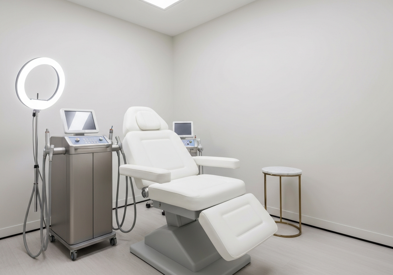 Laser treatment room